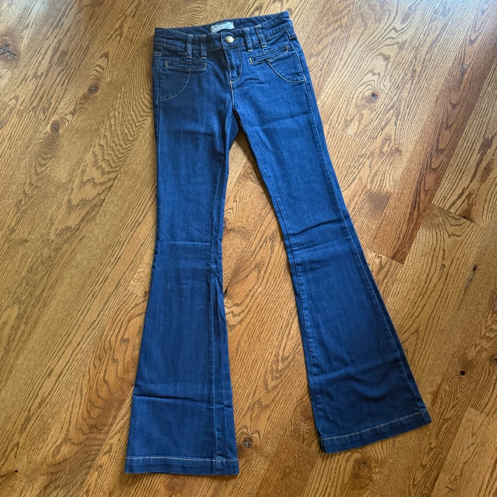 Free People Indigo Flare Jeans